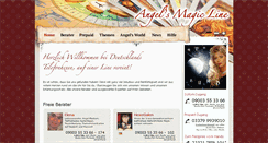 Desktop Screenshot of angels-magic-line.de